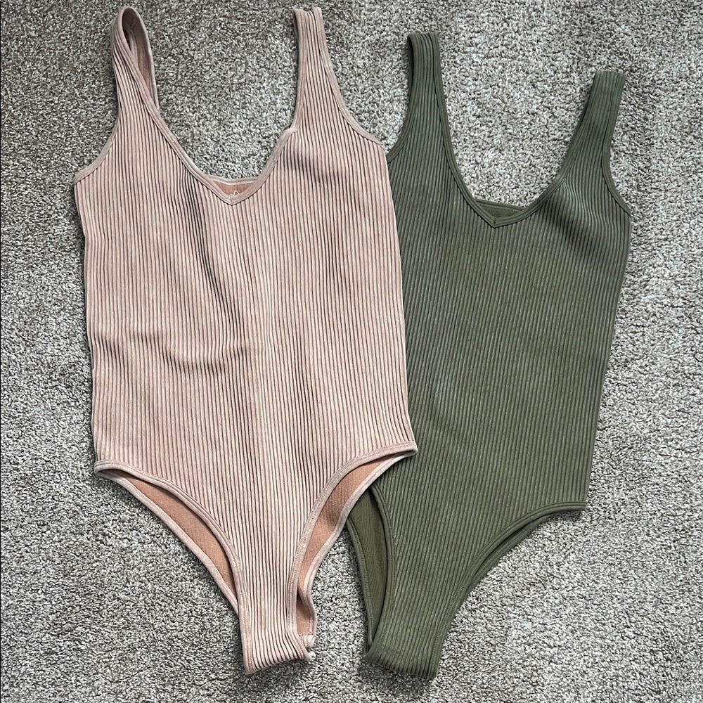 Women’s Ribbed Bodysuits
